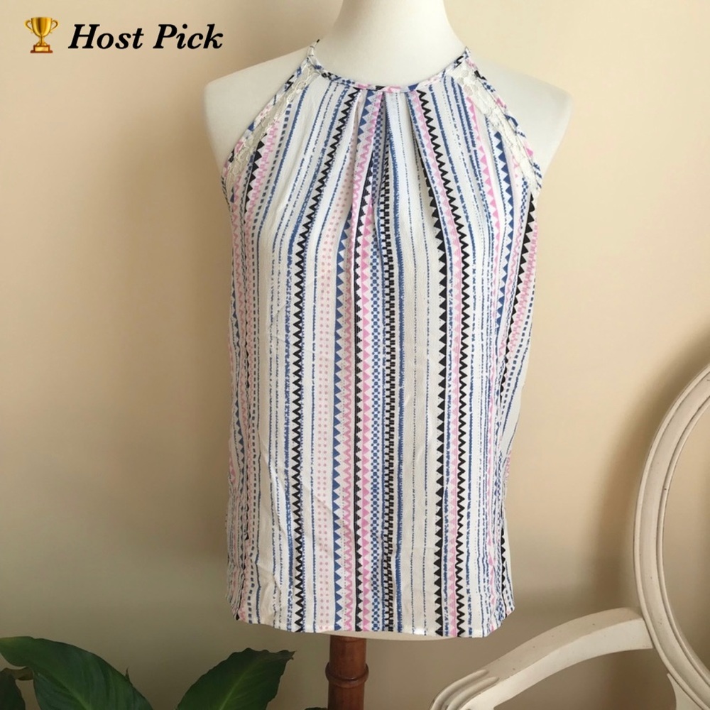 Candie’s Multicolor Sleeveless Top - Picture 1 of 6